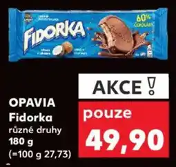 Kaufland OPAVIA Fidorka nabídka
