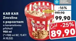 Kaufland KAR KAR Zmrzlina s popcornem nabídka