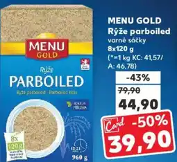 Kaufland MENU GOLD Rýže parboiled nabídka