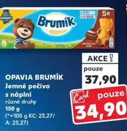 Kaufland OPAVIA BRUMIK Jemné pečivo s náplní nabídka