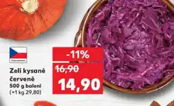 Kaufland Zeli kysané červené nabídka