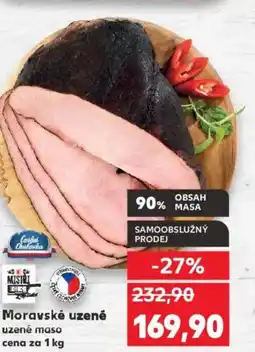 Kaufland Moravské uzené uzené maso nabídka