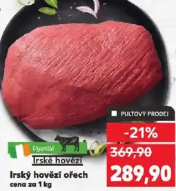 Kaufland Irský hovězí ořech nabídka