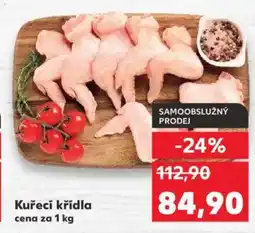 Kaufland Kuřecí křídla nabídka