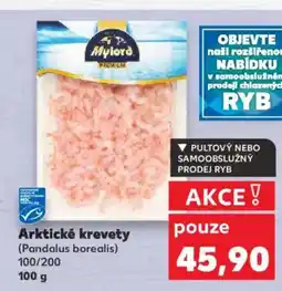 Kaufland Arktické krevety (Pandalus borealis) 100/200 nabídka