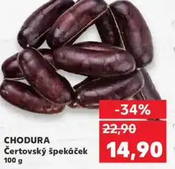 Kaufland CHODURA Čertovský špekáček nabídka