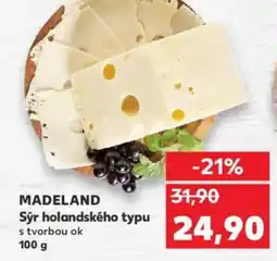 Kaufland MADELAND Sýr holandského typu nabídka