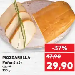 Kaufland MOZZARELLA Pařený sýr uzený nabídka