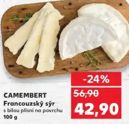 Kaufland CAMEMBERT Francouzský sýr nabídka