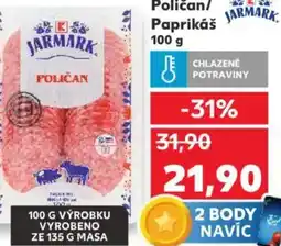 Kaufland Poličan/ Paprikáš nabídka