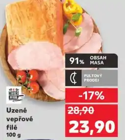 Kaufland Uzené vepřové filé nabídka