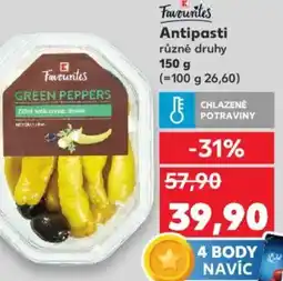 Kaufland Antipasti nabídka