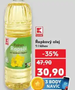 Kaufland Řepkový olej nabídka