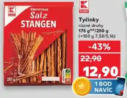 Kaufland Tyčinky nabídka