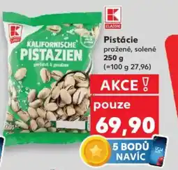 Kaufland Pistácie pražené, solené nabídka