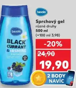 Kaufland Bevola Sprchový gel nabídka