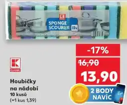 Kaufland Houbičky na nádobí nabídka