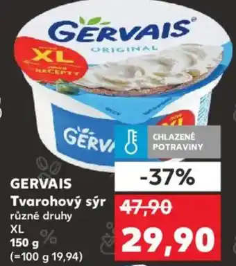 Kaufland GERVAIS Tvarohový sýr nabídka