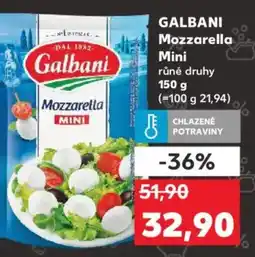 Kaufland GALBANI Mozzarella Mini nabídka