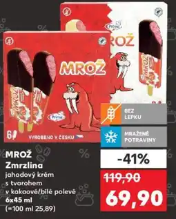Kaufland MROŽ Zmrzlina nabídka
