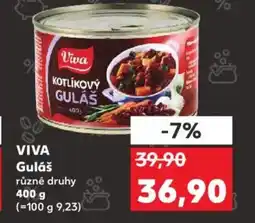 Kaufland VIVA Guláš nabídka