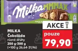 Kaufland MILKA Čokoláda nabídka