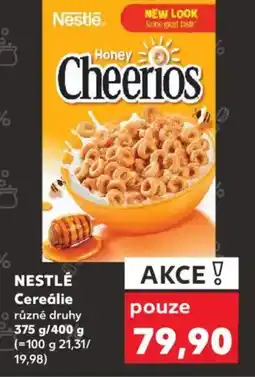Kaufland NESTLÉ Cereálie nabídka