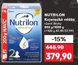 Kaufland NUTRILON Kojenecké mléko nabídka