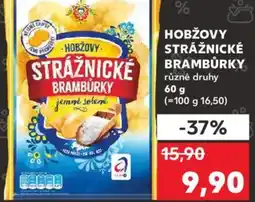 Kaufland Hobžovy strážnické brambůrky nabídka