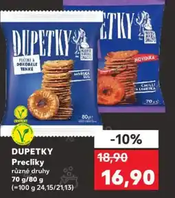 Kaufland DUPETKY Preclíky nabídka