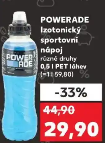 Kaufland POWERADE Izotonický sportovní nápoj nabídka