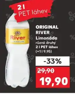 Kaufland ORIGINAL RIVER Limonáda nabídka