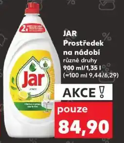 Kaufland JAR Prostředek na nádobí různé druhy nabídka
