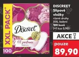 Kaufland DISCREET Slipové vložky nabídka