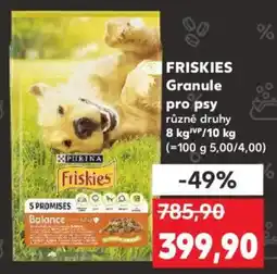 Kaufland FRISKIES Granule pro psy nabídka