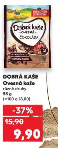 Kaufland DOBRÁ KAŠE Ovesná kaše nabídka