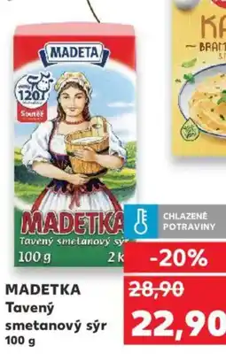 Kaufland MADETKA Tavený smetanový sýr nabídka