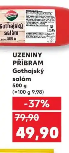 Kaufland UZENINY PŘÍBRAM Gothajský salám nabídka