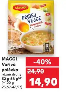 Kaufland MAGGI Vařivá polévka nabídka