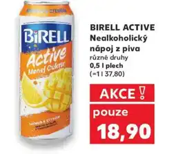 Kaufland BIRELL ACTIVE Nealkoholický nápoj z piva nabídka