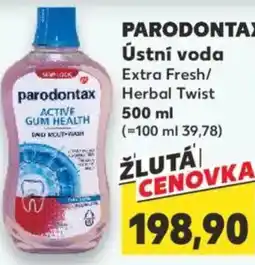 Kaufland PARODONTAX Ústní voda nabídka