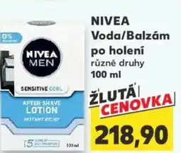 Kaufland NIVEA Voda/Balzám po holení nabídka