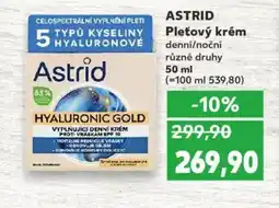 Kaufland ASTRID Pleťový krém denní/noční nabídka