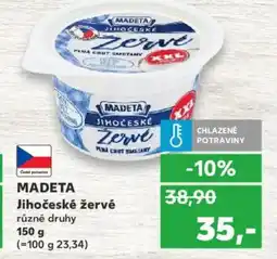 Kaufland MADETA Jihočeské žervé nabídka