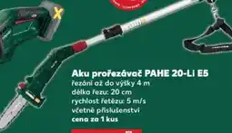 Kaufland Parkside Aku prořezávač PAHE 20-Li E5 nabídka