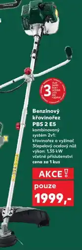 Kaufland Parkside Benzínový křovinořez PBS 2 E5 nabídka