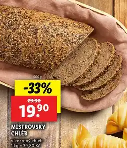 Lidl MISTROVSKÝ CHLÉB, 500 g nabídka