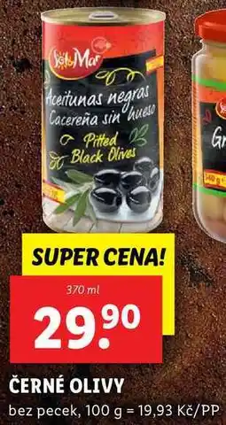 Lidl ČERNÉ OLIVY, 370 ml nabídka