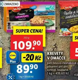Lidl KREVETY V OMÁČCE, 250 g nabídka