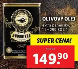 Lidl OLIVOVÝ OLEJ, 500 ml nabídka